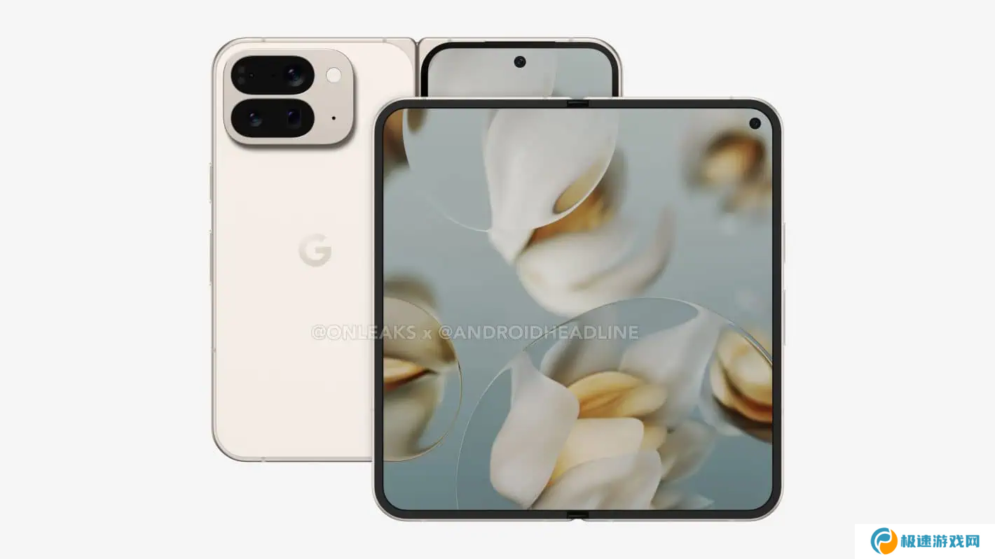 谷歌 Pixel 10 Pro Fold 折叠屏手机渲染图亮相，延续前代机型“=”形相机模组