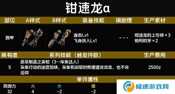 怪物猎人荒野套装效果图鉴   全套装效果及制作材料总汇图片45