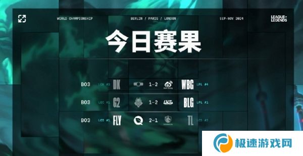英雄联盟2024全球总决赛瑞士轮第九日赛果一览 多只队伍晋级