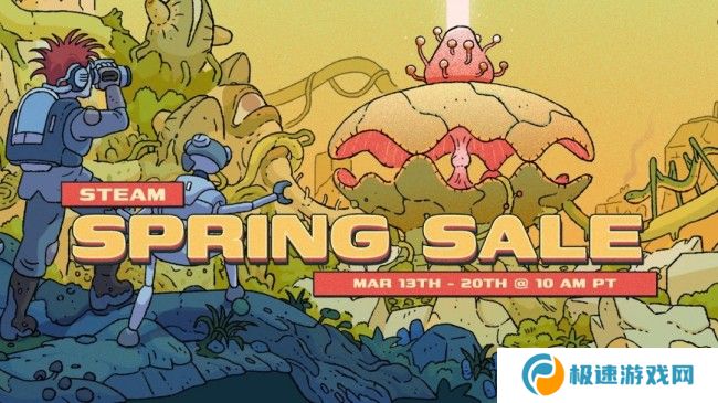 Steam 2025年春季特卖预告 3月14日开启